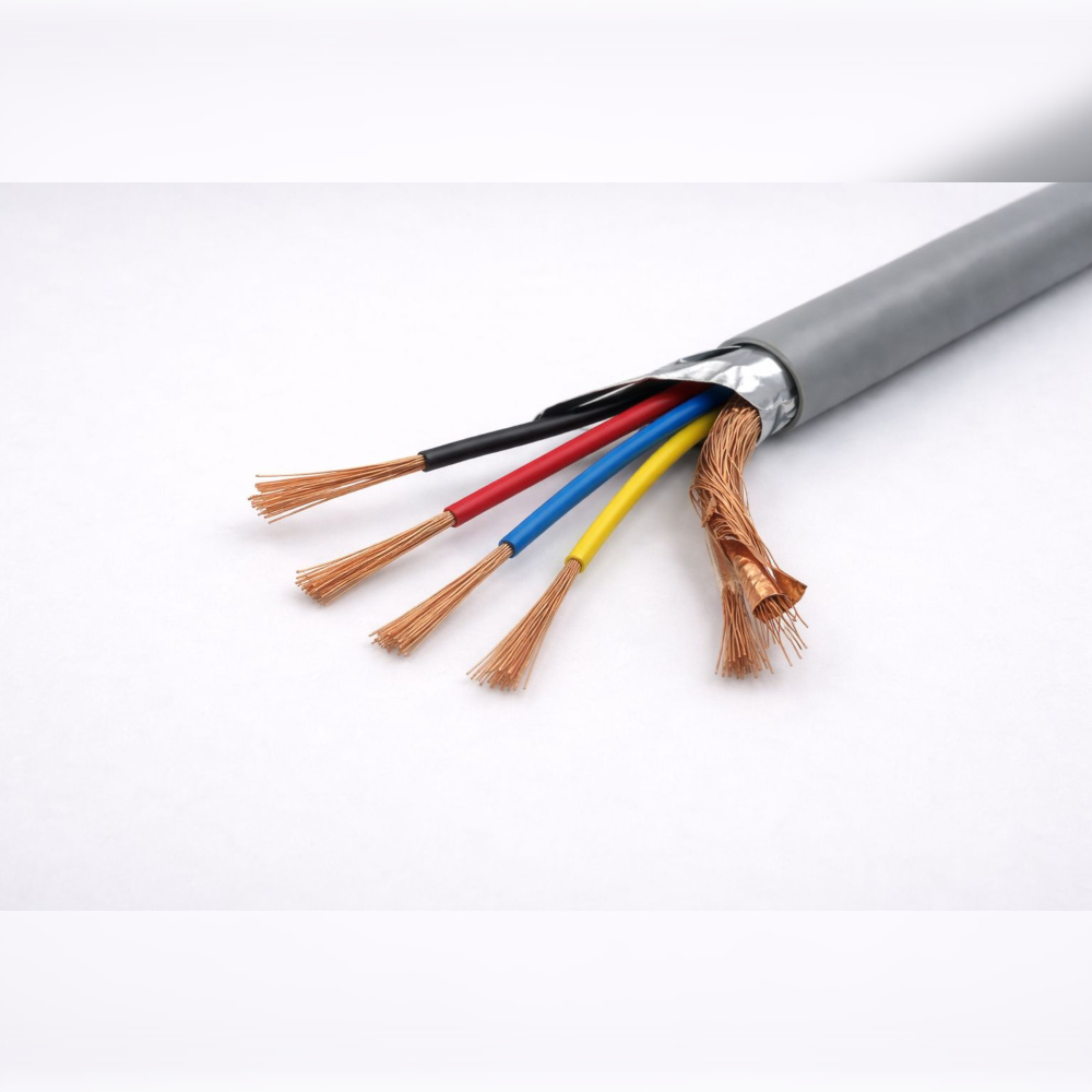 Axen CCTV 4+1 ( 2x0.5 + 2X0.22 ) cable 500M/DRUM